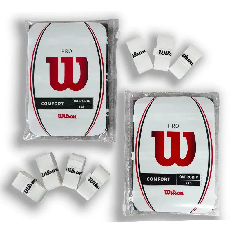 OVERGRIP - Wilson Padel e Tennis Overgrip Sweat Band Absorption Grip PU Tennis Griptape Padel Racket Grip