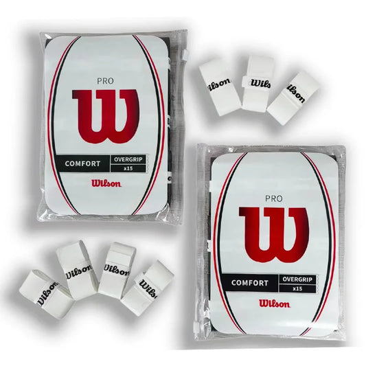 OVERGRIP - Wilson Padel e Tennis Overgrip Sweat Band Absorption Grip PU Tennis Griptape Padel Racket Grip