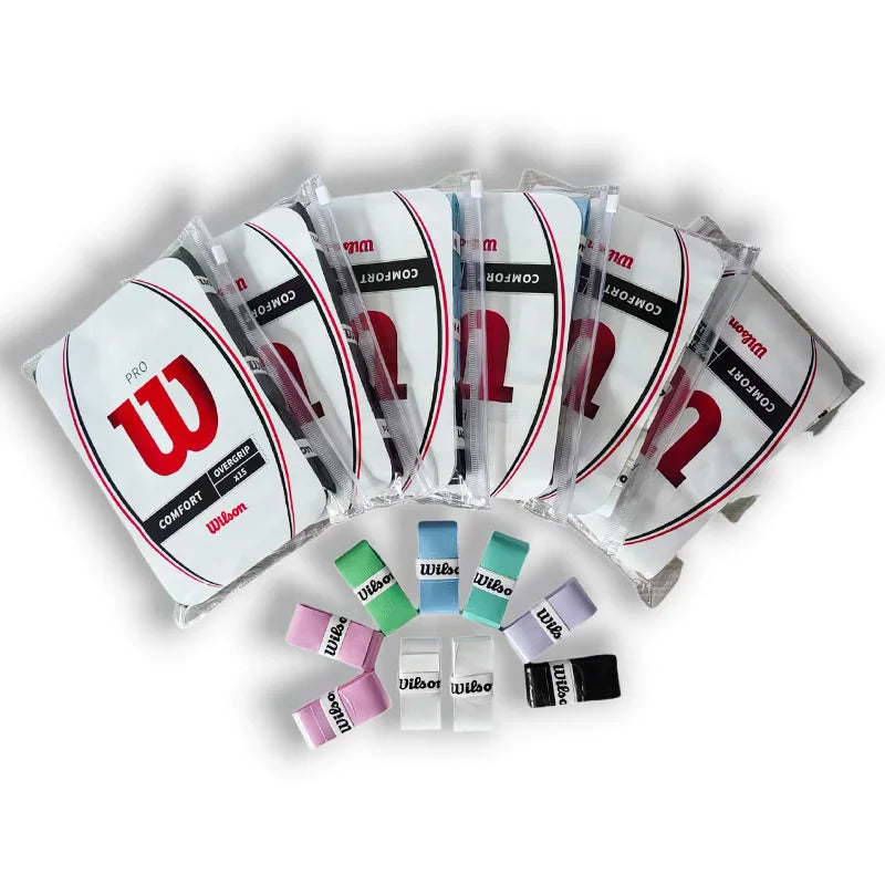 OVERGRIP - Wilson Padel e Tennis Overgrip Sweat Band Absorption Grip PU Tennis Griptape Padel Racket Grip